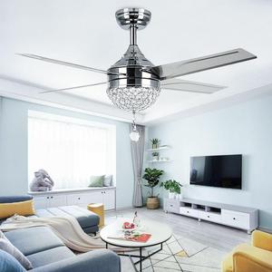Morpholife Crystal Ceiling Fan with Light Remote Control, Modern LED Chandelier Fan, Small Bling Ceiling Fan with Light Cover 4 Stainless Steel Blades for Living Room, Bedroom(44", Brushed Nickel) Morpholife Crystal Ceiling Fan with Light Remote Control, Modern LED Chandelier Fan, Small Bling Ceiling Fan with Light Cover 4 Stainless Steel Blades for Living Room, Bedroom(44", Brushed Nickel)