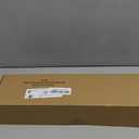 Curtain Rod for Windows 66 to 120 Inches: 1 Inch Heavy-Duty Adjustable Decorative Curtain Rod With Rustic Leaf Finials for Bedroom & Living Room White