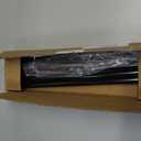 Alskarhem Black Curtain Rods for Windows 30 to 116 Inch,5/8 Inch Small Curtain Rod Set With Brackets
