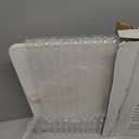 ZIKIBL Stone Bath Mat Diatomaceous Earth Shower Mat Non-Slip Super Absorbent Diatomite Stone Mats for Bathroom Floor/Ktichen Cuonter Quick-Drying Easy to Clean (24''*16''White)