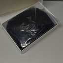 Short Curly Bob Human Hair Wig with Bangs 100% Human Hair Glueless Wear and Go No Lace Wig Machine Made Water Wave Bob Wig for Black Women Natural Black Color 10 inch