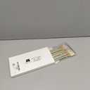 9 Pieces Facial Fan Mask Brushes, Soft Facial Applicator Brushes Tools for Peel Glycolic Makeup for Mud Cream(Champagne)