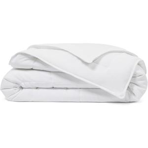 Cosy House Collection Luxury Down Alternative Comforter - Rayon Derived from Bamboo - Bedroom Essentials - All Season Use - Box Stitch Construction & Duvet Loops (King/Cal King White)