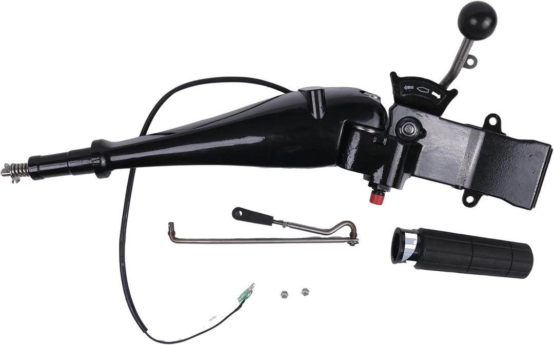 Solarhome Steering Tiller Handle 697-W0084-00-4D Compatible With YAMAHA 2 stroke 48/55HP outboard