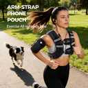 PACEARTH Weighted Vest, 16lb Weight Vest with Reflective Stripe, Body Weight Vests for Women, Men, Weight Loss Workout, Strength Training, Running, Walking, Jogging, Black