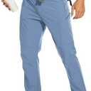 Arunlluta Hiking Pants for Men, Hiking Travel Pants Water-Resistant Mens Work Pants Stretch Quick Dry Lightweight, 34