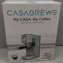 CASABREWS CM5418 Espresso Machine 20 Bar, Cappuccino Machine with Milk Frother Steam Wand, Stainless Steel Espresso Coffee Machine, Gift for Grandma or Wife, Gift for Girlfriend, Pastel Green