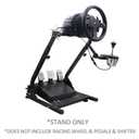 YXHARD Racing Wheel Stand, Height Adjustable & Foldable Steering Wheel Stand Compatible with Logitech G25, G27, G29, G920 Gaming Cockpit