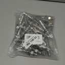 30Pcs 1/2x3-1/2 Inch Standard Fasteners for Heavy-Duty 304 Stainless Steel Wedge Anchors for Cement and Concrete