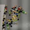 Chunful 50 Pcs Christmas Mini Nutcrackers Ornaments Figures Christmas Nutcracker Soldier Miniature Figurines for Tree Decorations Tabletop Home Decor Party Favors Hide and Seek