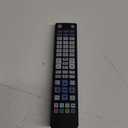 UltraPro Backlit One Touch Instant Pairing Replacement Remote Pre-Programmed for Samsung, Sony, LG, Vizio, Roku TV 2 Device 80830, Black