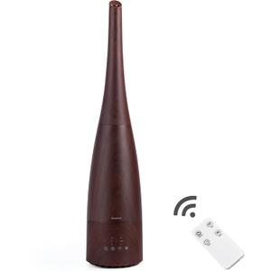 Cool Mist HumidifierElecameier Air humidifier for Home/Bedroom with Remote Control 2.3L Smart Air Humidifier for Desk/Office/Bedroom 25dB Whisper Quiet with Auto Shut off dark wood