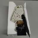 Fafeicy Solar Owl Lawn Light Decorative LED Lamp for Outdoor Garden Landscape White (2397980)