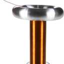 Bluetooth High-Power Music Tesla Coil Touchable Artificial Lightning Spark Gap Arc Generator Plasma Loudspeaker Desktop Electric Power Toy Wireless Transmission Model Science Teaching, 12 * 18 * 40 Cm