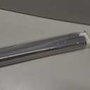 LazBlinds No Drill Zebra Blinds for Windows 29.5" W x 72" H, Grey
