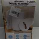 Large Towel Warmer for Bathroom - Heated Towel Warmers Bucket, Wood Handle, Auto Shut Off, Fits Up to Two 40"X70" Oversized Towels, Bathrobes, Blankets, Best Ideal for Mother's Gifts