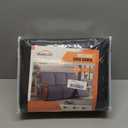 VANSOFY Waterproof Recliner Couch Covers, Sofa Covers 1-Piece Washable Reclining Sofa Cover Non-Slip Furniture Protector with Elastic Straps Pocket for Dogs, Pets(Black,3 Seater)