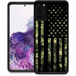 CARLOCA Compatible with Samsung Galaxy S21 Case,Camo American Flag Samsung Galaxy S21 Cases Graphic Design Shockproof AntiScratch Drop Protection Case for Samsung Galaxy S21