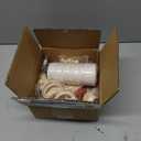 119pcs Macrame Kits for Starter 3mm x 109Yards Natural Cotton Macrame Cord with 100pcs Wooden Beads,10pcs Wooden Rings,Wooden Sticks,Metal Rings,S Hooks Macrame Supplies for Plant Hangers
