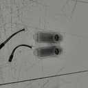Door Light Logo Projector Compatible with 1-7 Series, X1-X7, Z GT M2-M5 auto 2-Piece Car Welcome Lamps (50th Anniversary)