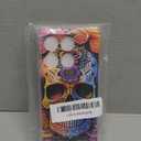 Case for Motorola Edge 2025,Colorful Mandala Skull Flowers Drop Protection Shockproof Case TPU Full Body Protective Scratch-Resistant Cover for Motorola Moto Edge 2025