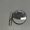 40X Magnifying Mirror with Suction Cup & LED Lighted Tweezers Set, 2 in 1 Hands-Free Makeup Mirror with Light and Precision Light Up Tweezers