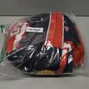 Varsity Jacket for Women Patchwork Long Sleeve Racing Bomber Letterman Jackets Color Block Y2k Vintage Streetwear (Medium, Red)