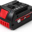 BAT609 Battery, 18V 4.0Ah Li-ion Battery Replace for Bosch 18V Cordless Power Tools Extended Batteries Rechargeable