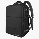 Taygeer Travel Laptop Backpack for Men Women, Airplane Approved Travel Backpack Suitcase with Usb Charging Port, Lightweight College 35l Luggage Bag 15.6inch Laptop Mochila Gifts for Business,Black 12x18x7 inch