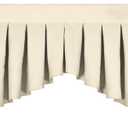 Valances for Windows Beige Window Valance for Living Room Rod Pocket Blackout Valance for KitchenPack of 1 Beige 39" W x 20" L