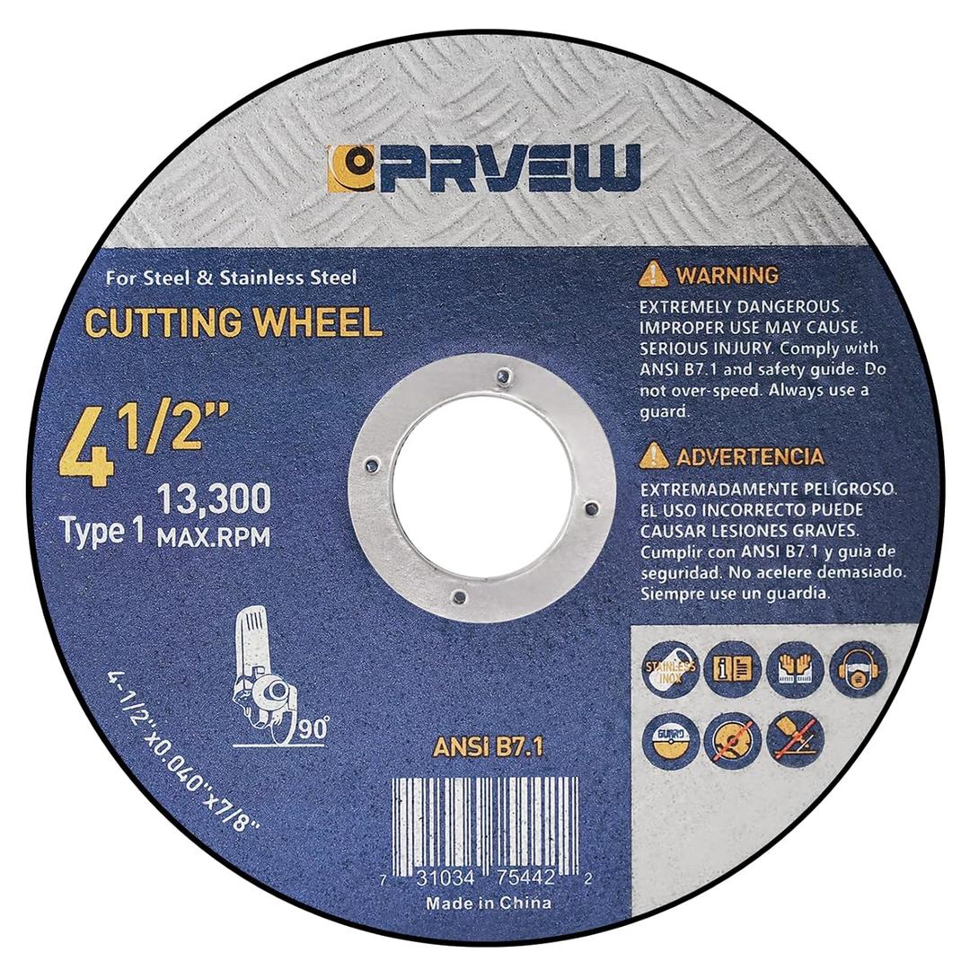 60-Pack Cut Off Wheels 4 1/2 Inch,4.5"x0.04"x7/8" Angle Grinder Cutting Wheel Cutting Disc,4.5 Inch Cut Off Wheel for Metal&Stainless Steel, Grinder Wheels for General Purpose Metal Cutting