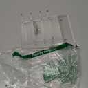 Chunful Adjustable Vertical Laptop Stand for Desk, Acrylic 4 Slot Laptop Holder Desktop, Invisible Desktop Notebook Dock for Notebook Computer, All Gaming Laptops up to 17'' (Clear)