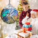 2 x Dragonfly Christmas Ornaments - Home Decor and Tree Decorations - Gifts for Dragonfly Lovers