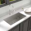 30 Kitchen Sink Undermount - Lordear 30 x 18 inch Undermount Sink 16 Gauge Stainless Steel Deep Single Bowl Under Counter Rectangular Handmade Sinks Basin
