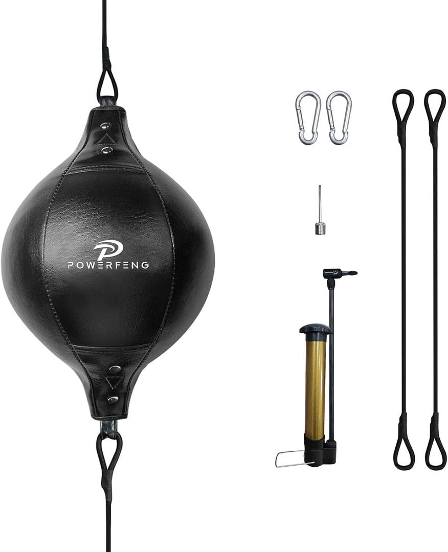 Double End Boxing Speed Bag: Double End Punching Speed Bags for Boxing Reaction Agilit & Hand Eye Coordination Training