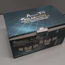 AmeriTop Solar Lights Outdoor, 2 Pack LED High Brightness Cordless Solar Motion Sensor Lights; 4 Adjustable Heads, 320° Wide Angle Illumination, IP65 Waterproof, Security LED Wall Light(Daylight)