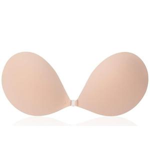 Awant Strapless Sticky Bra (US, Cup Band, A, Beige)