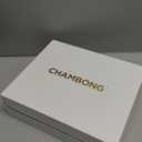 Chambong - Champagne Flutes - Wedding Bachelorette Party Favors - Bridesmaid Proposal Box & Gifts (2 pc with gift box)