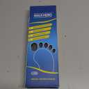 Plantar Fasciitis Feet Insoles Arch Supports Orthotics Inserts Relieve Flat Feet, High Arch (Mens 4-4 1/2 | Womens 6-6 1/2) (Gray)