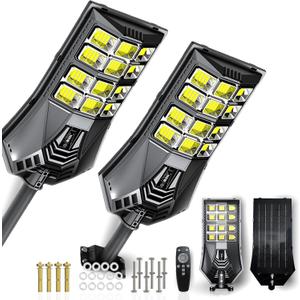 3 CCT in One Solar Street Light, 240000 LM LED, Radar/Motion Sensor, Waterproof - for Driveway, Garden, Backyard (2)