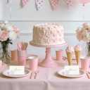 UNIQOOO 24Sets Magnolia Wax Seal Place Card Holders, Champagne Name Card Holders for Wedding Engagement Decor, Tea Party Table Setting, Name Tag, Party Food Labels (24Pcs)