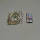 Minetom Fairy Lights Color Changing - 33FT 100 LED String Lights with Remote,11 Modes, USB Fairy Lights Indoor, Twinkle Christmas Fairy Light for Bedroom Indoor Classroom