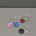 3Digit Password Combination Padlock Suitcase Luggage Metal Code Lock Coded Keyed Theft Locks Drawer Lock Hardware 4 Pcs (Color : Pink, Blue, Black, Red)