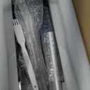 French Fry Cutter, Stainless Steel Potato Cutter with 1/2 Inch, 3/8 Inch and 1/4 Inch Blades (Manual Cutter, 1/2 '' & 3/8 '' & 1/4 '' Blade)