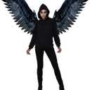 California Costumes, Mechanical Opening Wings, 6 feet Span (Gray, XXL)