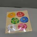 Easter Wooden Pegged Puzzles Montessori Toys for Toddlers Kids Boys Girls Easter Basket Stuffers Toys Gifts