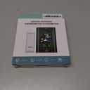 Weather Station Wireless Indoor Outdoor Thermometer Inside Outside Temperature Humidity Monitorwith 330ft Range Sensor and Adjustable Backlight (White)