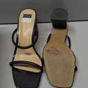 BCTEX COLL Women's High Heeled Sandal Two Strap Square Toe Slip on High-heeled Sandal High Heel Sandal Comfortable for Women 9.5