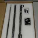 InnoGear Mic Stand, Microphone Stand Floor Detachable Boom Mic Arm Stands with Weighted Round Base, Height Adjustable from 34" to 60" for Blue Yeti HyperX QuadCast Shure SM58 Samson Q2U Fifine K669B