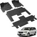 LASFIT Floor Mats for Dodge Grand Caravan 2013-2020/Chrysler Town & Country